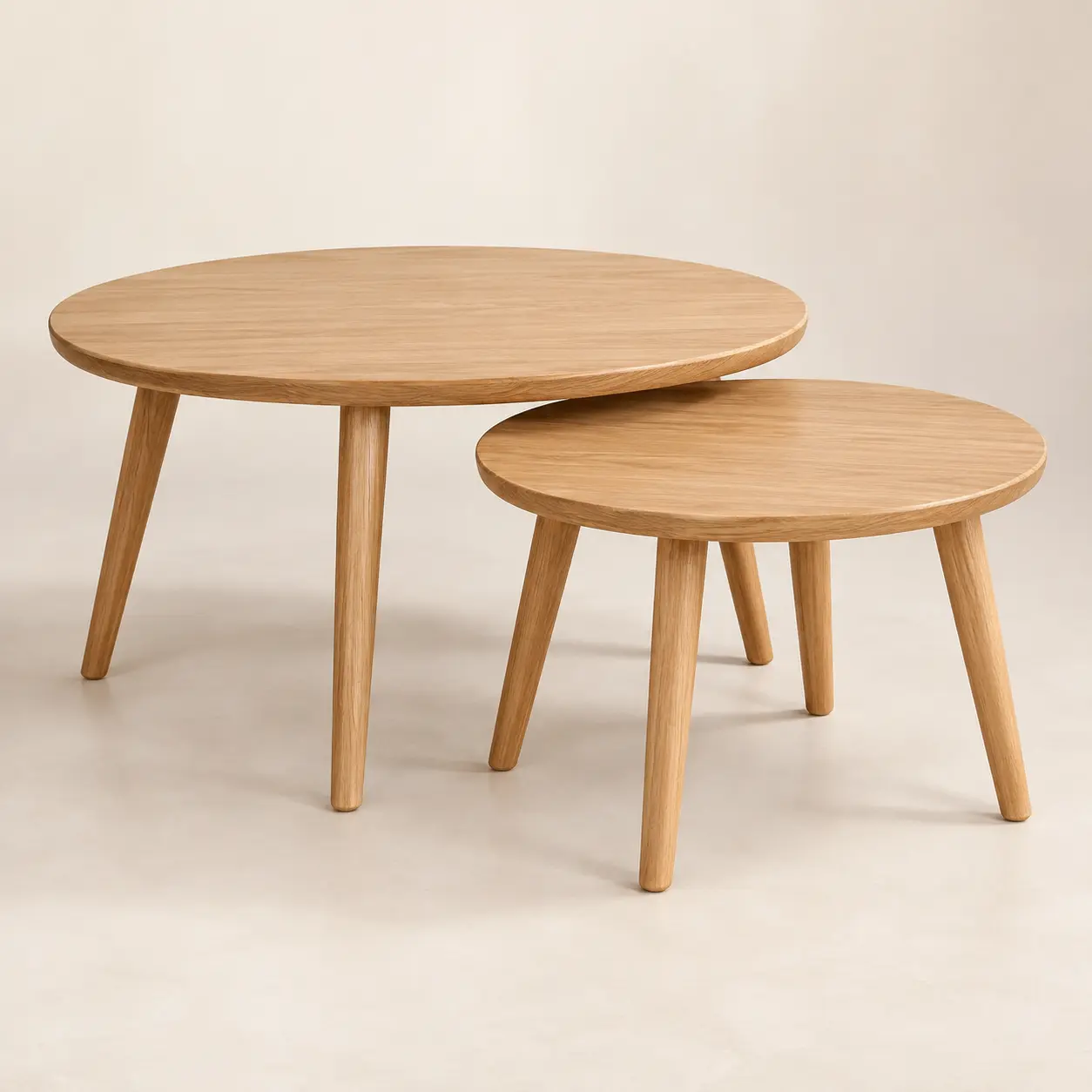 Conjunto de Mesas de Centro Duo — 2 Peças